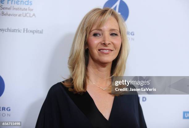 Actress Lisa Kudrow attends UCLA's Semel Institute's biannual "Open Mind Gala" at The Beverly Hilton Hotel on March 22, 2017 in Beverly Hills,...