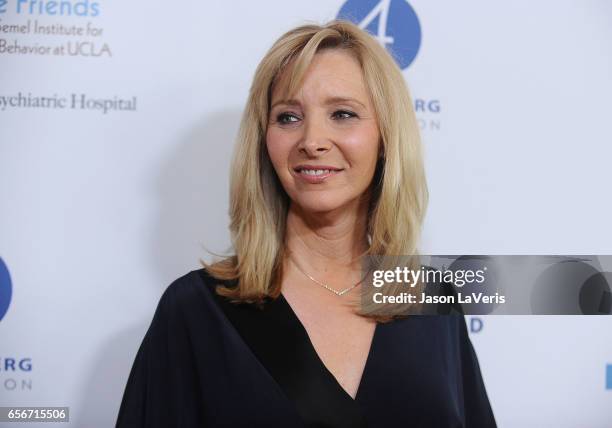 Actress Lisa Kudrow attends UCLA's Semel Institute's biannual "Open Mind Gala" at The Beverly Hilton Hotel on March 22, 2017 in Beverly Hills,...