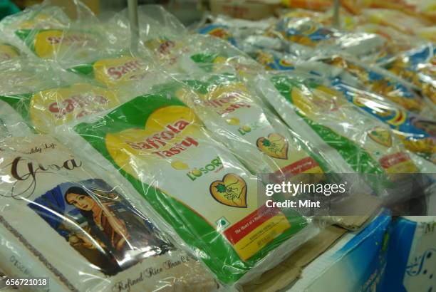 Image of a grossery shop, photographed for budget stories on February 18, 2010 in Bangalore, India .