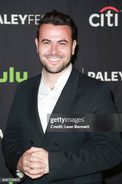 Executive producer Ben Winston arrives at The Paley Center For Media's 34th Annual PaleyFest Los Angeles An Evening of Laughs with James Corden and...