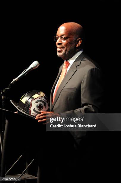 Bernard Tyson attends the 4th Annual California Fire Foundation Gala at Avalon Hollywood on March 22, 2017 in Los Angeles, California.