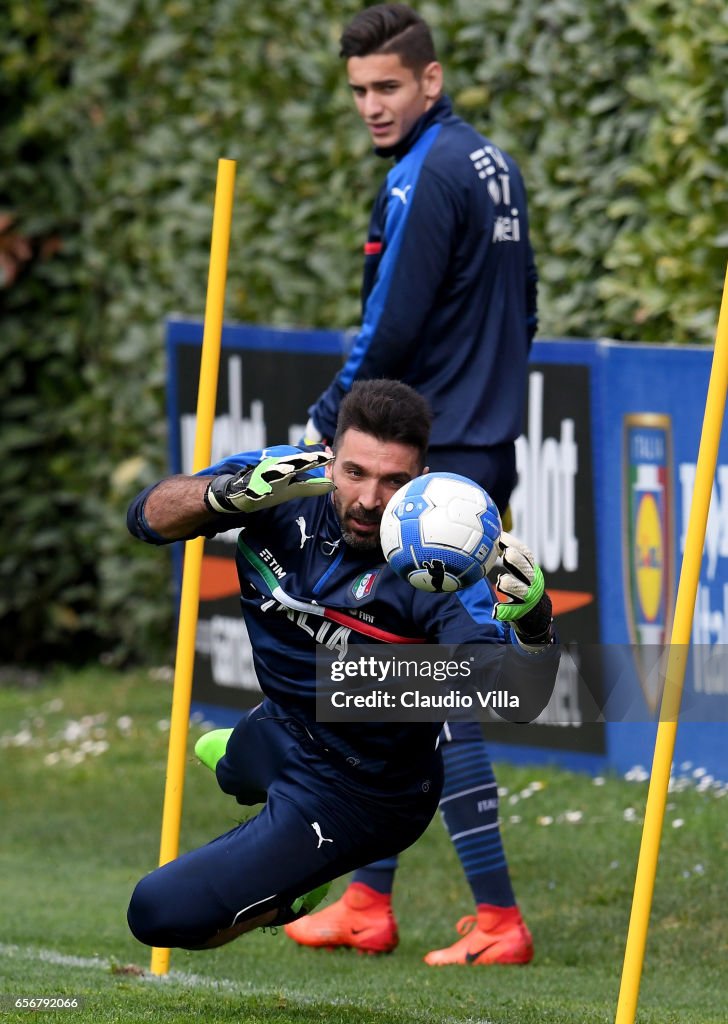 Italy Training Session