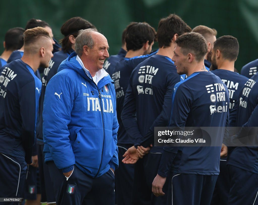 Italy Training Session