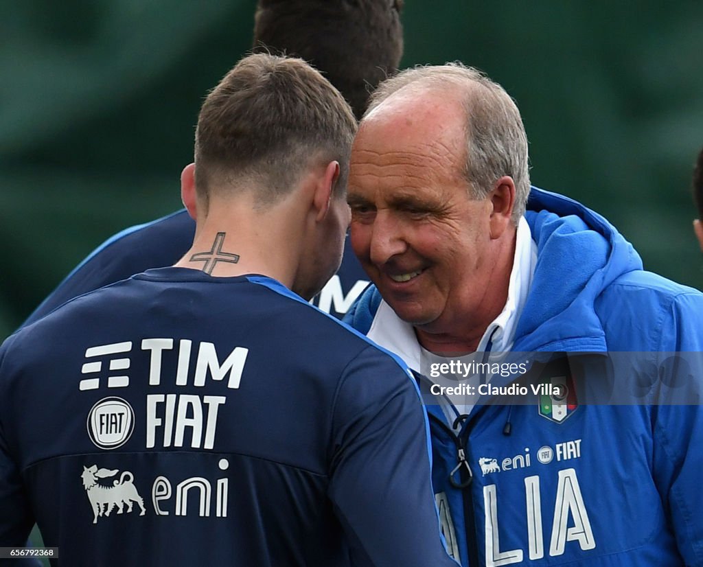 Italy Training Session