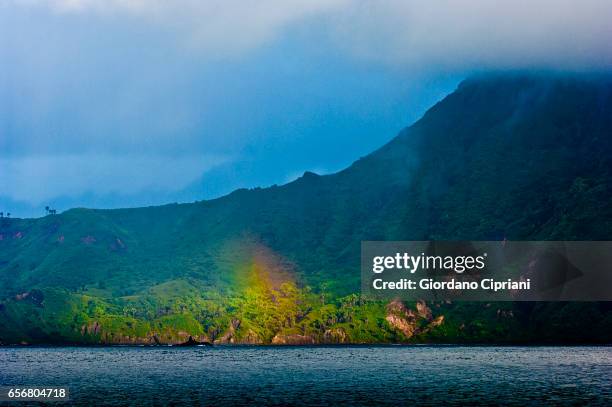 cocos island national park - cocos island costa rica 個照片及圖片檔