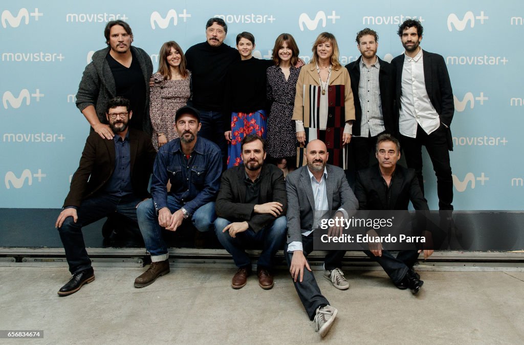 'La Zona' On Set Filming In Madrid