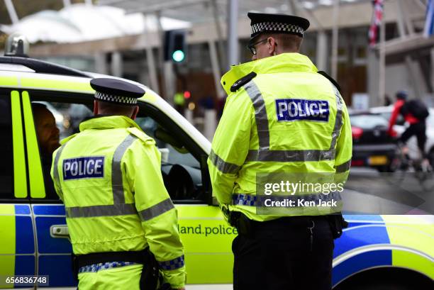 Scottish Police Rpu Scottish Police Photos et images de collection - Getty Images