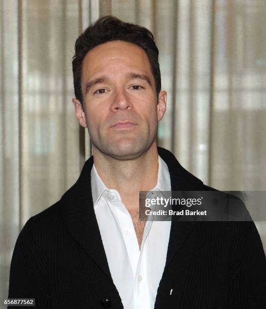 Actor Chirs Diamantopoulos attends the "Waitress" New Cast Meet & Greet at St. Cloud at the Knickerbocker Hotel on March 23, 2017 in New York City.