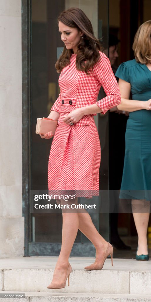 The Duchess Of Cambridge Attends Launch Of Maternal Mental Health Films With Best Beginnings And Heads Together