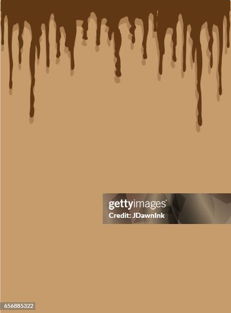 colorful dripping paint background - saturated stock illustrations