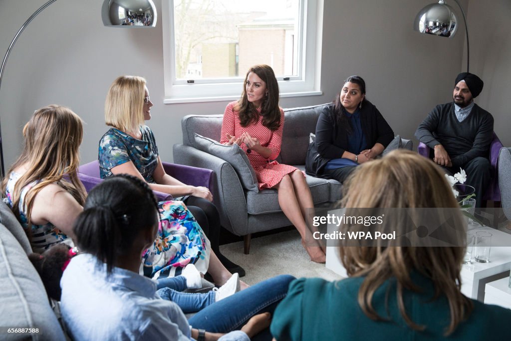 The Duchess Of Cambridge Attends Launch Of Maternal Mental Health Films With Best Beginnings And Heads Together