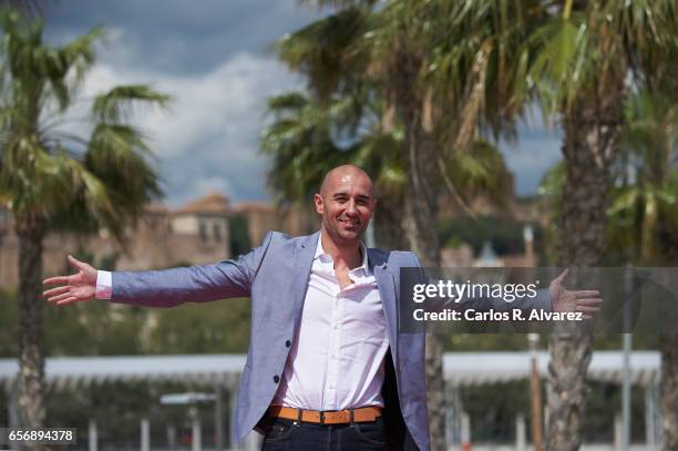 Spanish actor Alain Hernandez attends the 'Plan de Fuga' photocall on day 7 of the 20th Malaga Film Festival on March 23, 2017 in Malaga, Spain.