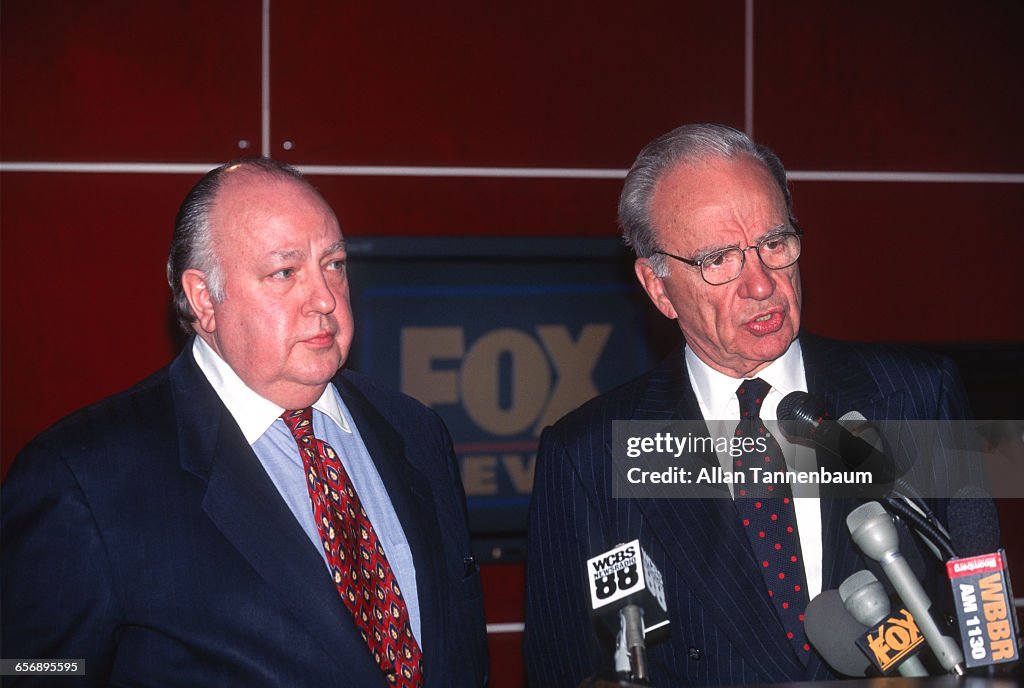 Rupert Murdoch Names Roger Ailes As Head Of Fox News