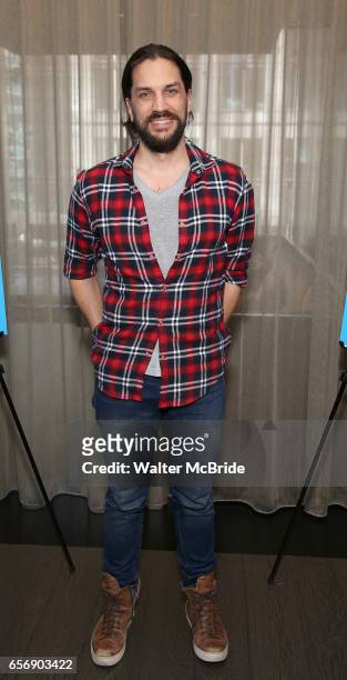 Will Swenson attends the Meet the new cast of "Waitress" at St. Cloud Rooftop Restaurant at The Knickerbocker Hotel on March 23, 2017 in New York...