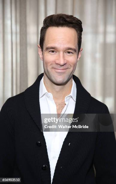 Chris Diamantopoulos attends the Meet the new cast of "Waitress" at St. Cloud Rooftop Restaurant at The Knickerbocker Hotel on March 23, 2017 in New...