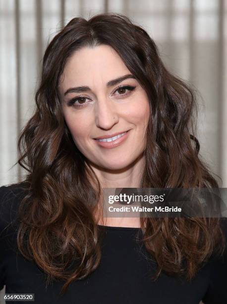 Sara Bareilles attends the Meet the new cast of "Waitress" at St. Cloud Rooftop Restaurant at The Knickerbocker Hotel on March 23, 2017 in New York...