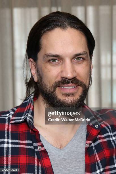 Will Swenson attends the Meet the new cast of "Waitress" at St. Cloud Rooftop Restaurant at The Knickerbocker Hotel on March 23, 2017 in New York...