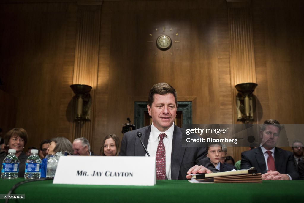 Senate Banking Committee Considers Jay Clayton To Lead The Securities And Exchange Commission