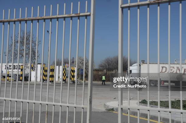 Kapitan Andreevo border crossing point, some 280 km east the Bulgarian capital of Sofia. Frontex patrols are providing support to the Bulgarian...