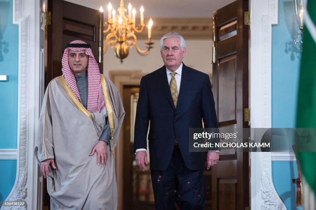 US-SAUDI-TILLERSON-AL-JUBEIR