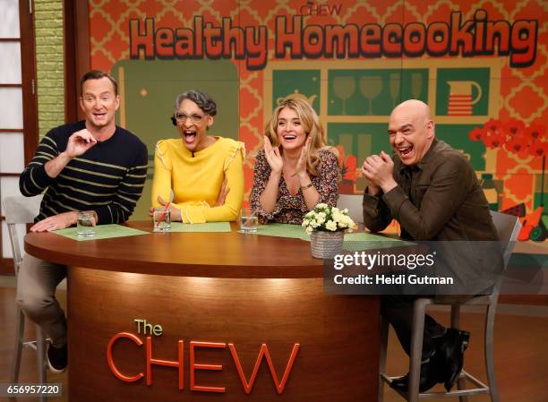 Sanaa Lathan is the guest Wednesday, March 22, 2017 on Walt Disney Television via Getty Images's "The Chew." "The Chew" airs MONDAY - FRIDAY on the...