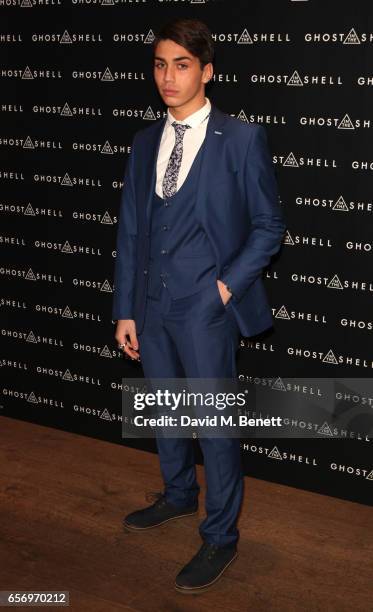 Samuel Bensoussan attends the UK Gala Screening of "Ghost In The Shell" at The Ham Yard Hotel on March 23, 2017 in London, England.