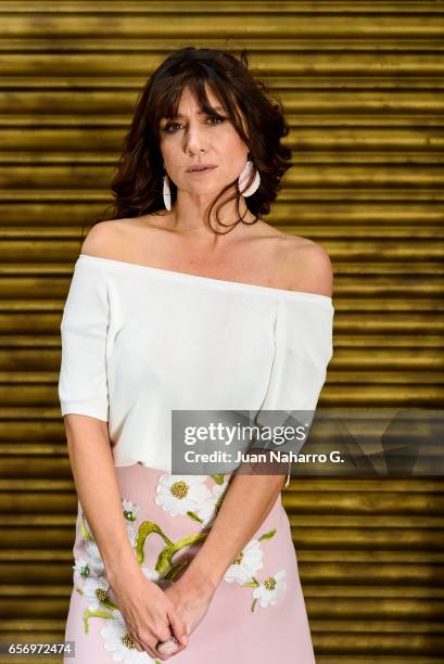 Maria Botto poses during a portrait session during of the 20th Malaga Film Festival on March 22, 2017 in Malaga, Spain.