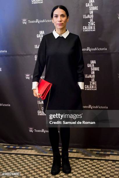 Itziar Miranda attends 'Una Gata Sobre Un Tejado de Zinc Caliente' Madrid Premiere on March 23, 2017 in Madrid, Spain.