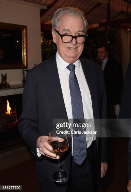 Lord Timothy Bell attends the Glass Half Full party at Mark's Club on March 23, 2017 in London, United Kingdom.