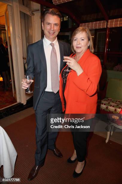 Michael Moszynsky attends the Glass Half Full party at Mark's Club on March 23, 2017 in London, United Kingdom.
