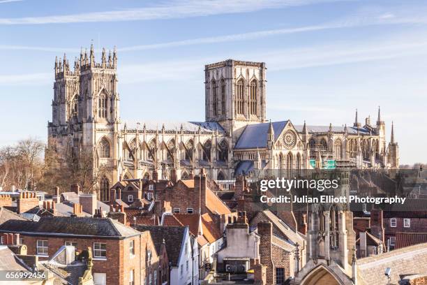 york minster in the city of york, uk. - york minster stock pictures, royalty-free photos & images