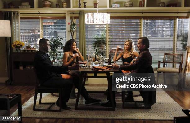 Quid Pro Quo" -- Pictured: Justin Cornwell as Kyle Craig, Lex Scott Davis as Alyse Craig, Julie Benz as Holly Butler and Bill Paxton as Frank Rourke....