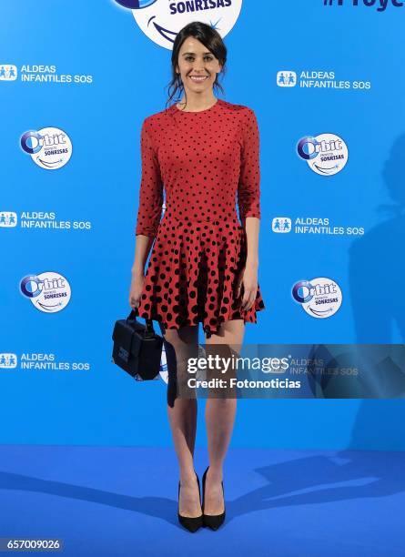 Macarena Garcia attends the 'Proyecto Sonrisas' new edition presentation at the Principe Pio Theatre on March 23, 2017 in Madrid, Spain.