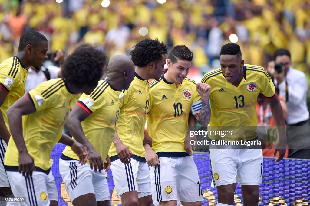 Colombia v Bolivia - FIFA 2018 World Cup Qualifiers