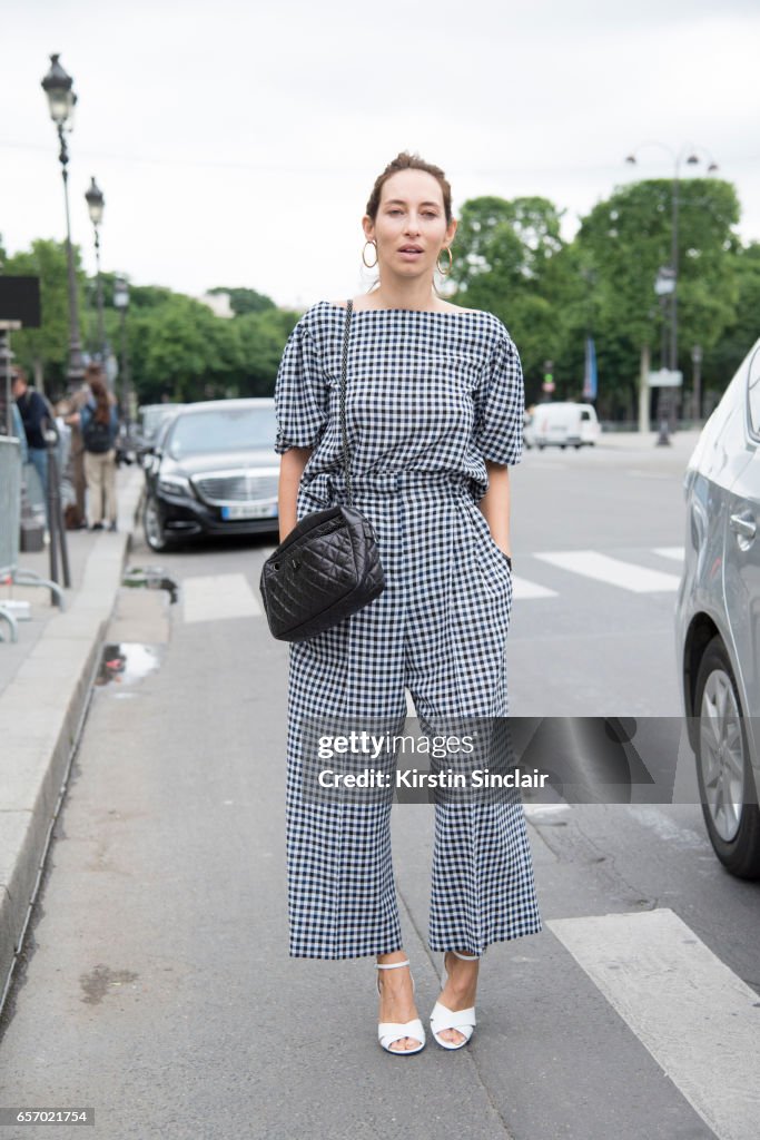 Street Style - Day 3 - Paris Fashion Week : Haute Couture A/W 2016
