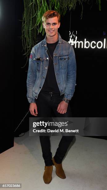 Sam Harwood attends the Mercedes-Benz #mbcollective launch party with M.I.A & Tommy Genesis at 180 The Strand on March 23, 2017 in London, England.