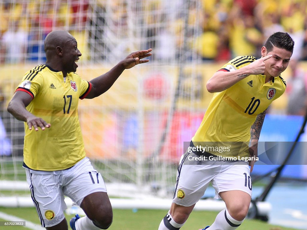 Colombia v Bolivia - FIFA 2018 World Cup Qualifiers