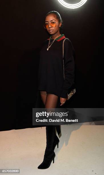 Siobhan Bell attends the Mercedes-Benz #mbcollective launch party with M.I.A & Tommy Genesis at 180 The Strand on March 23, 2017 in London, England.