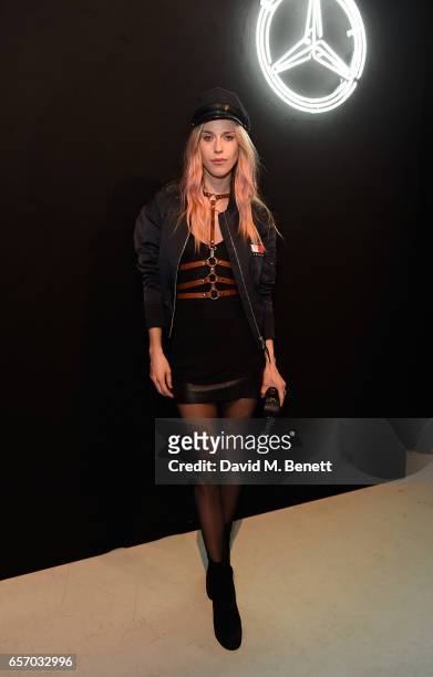 Mary Charteris attends the Mercedes-Benz #mbcollective launch party with M.I.A & Tommy Genesis at 180 The Strand on March 23, 2017 in London, England.