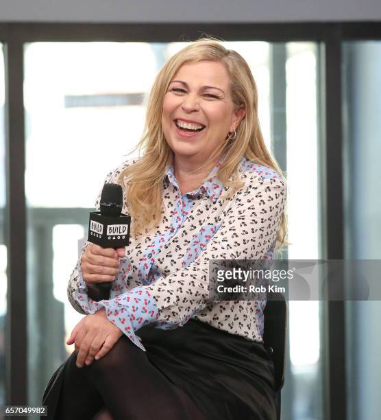 Lone Scherfig discusses "Their Finest" during the Build Series at Build Studio on March 23, 2017 in New York City.