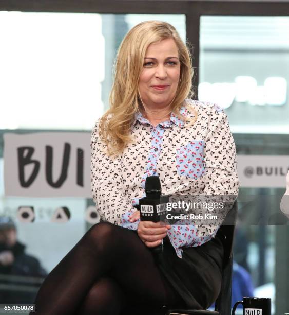 Lone Scherfig discusses "Their Finest" during the Build Series at Build Studio on March 23, 2017 in New York City.