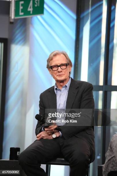 Bill Nighy discusses "Their Finest" during the Build Series at Build Studio on March 23, 2017 in New York City.