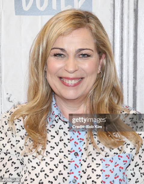 Lone Scherfig attends the Build Series at Build Studio on March 23, 2017 in New York City.