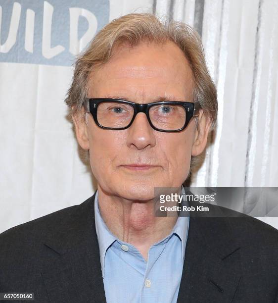 Bill Nighy attends the Build Series at Build Studio on March 23, 2017 in New York City.