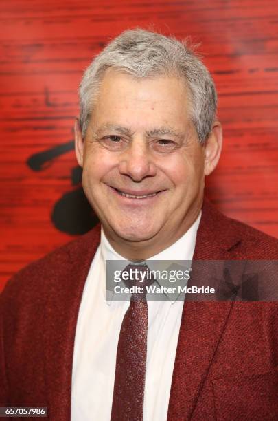 Cameron Mackintosh attends The Opening Night of the New Broadway Production of "Miss Saigon" at the Broadway Theatre on March 23, 2017 in New York...