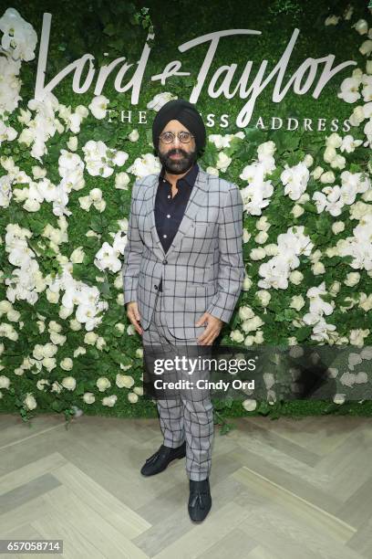 Mac Duggal attends as Lord & Taylor celebrates The Dress Address with Janelle Monae at Lord & Taylor 5th Avenue on March 23, 2017 in New York City.