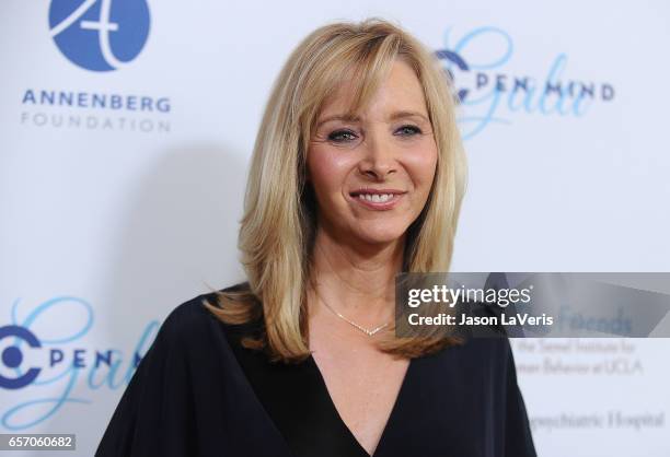 Actress Lisa Kudrow attends UCLA's Semel Institute's biannual "Open Mind Gala" at The Beverly Hilton Hotel on March 22, 2017 in Beverly Hills,...