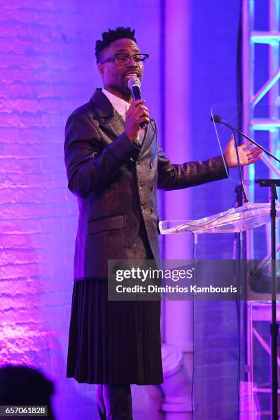 Billy Porter performs onstage at the GMHC 35th Anniversary Spring Gala at Highline Stages on March 23, 2017 in New York City.