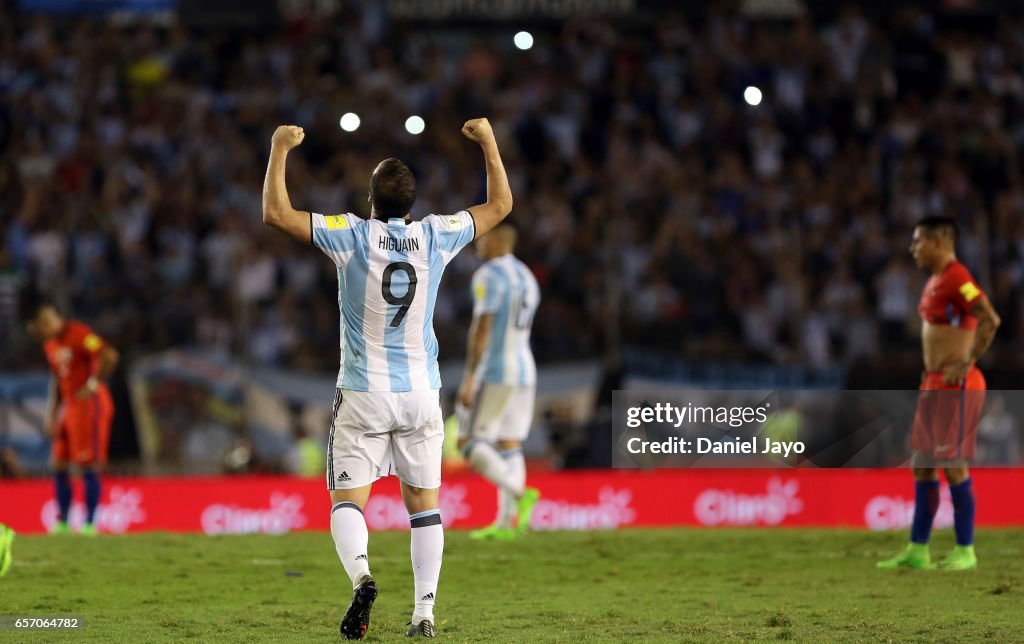 Argentina v Chile - FIFA 2018 World Cup Qualifiers