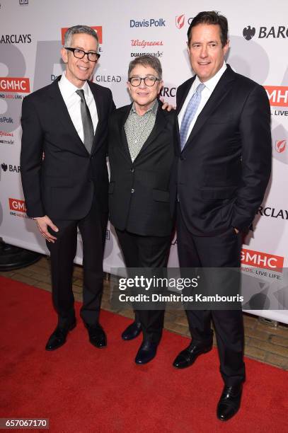 Peter Staley and Jes Staley attend the GMHC 35th Anniversary Spring Gala at Highline Stages on March 23, 2017 in New York City.